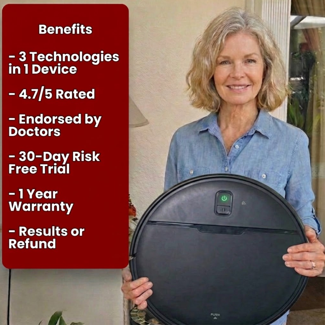 Ruby Robot Vacuum and Mop for Allergens