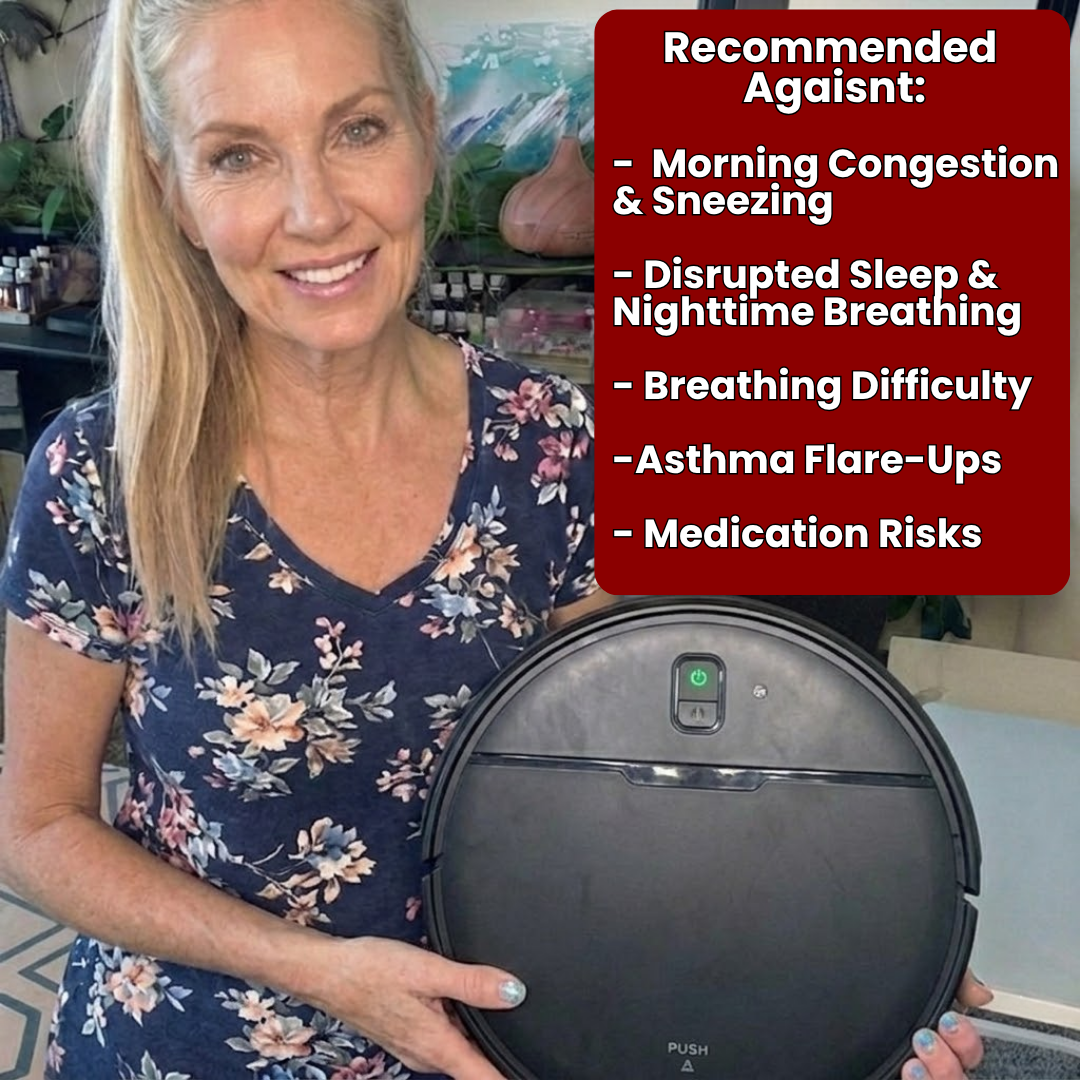 Ruby Robot Vacuum and Mop for Allergens