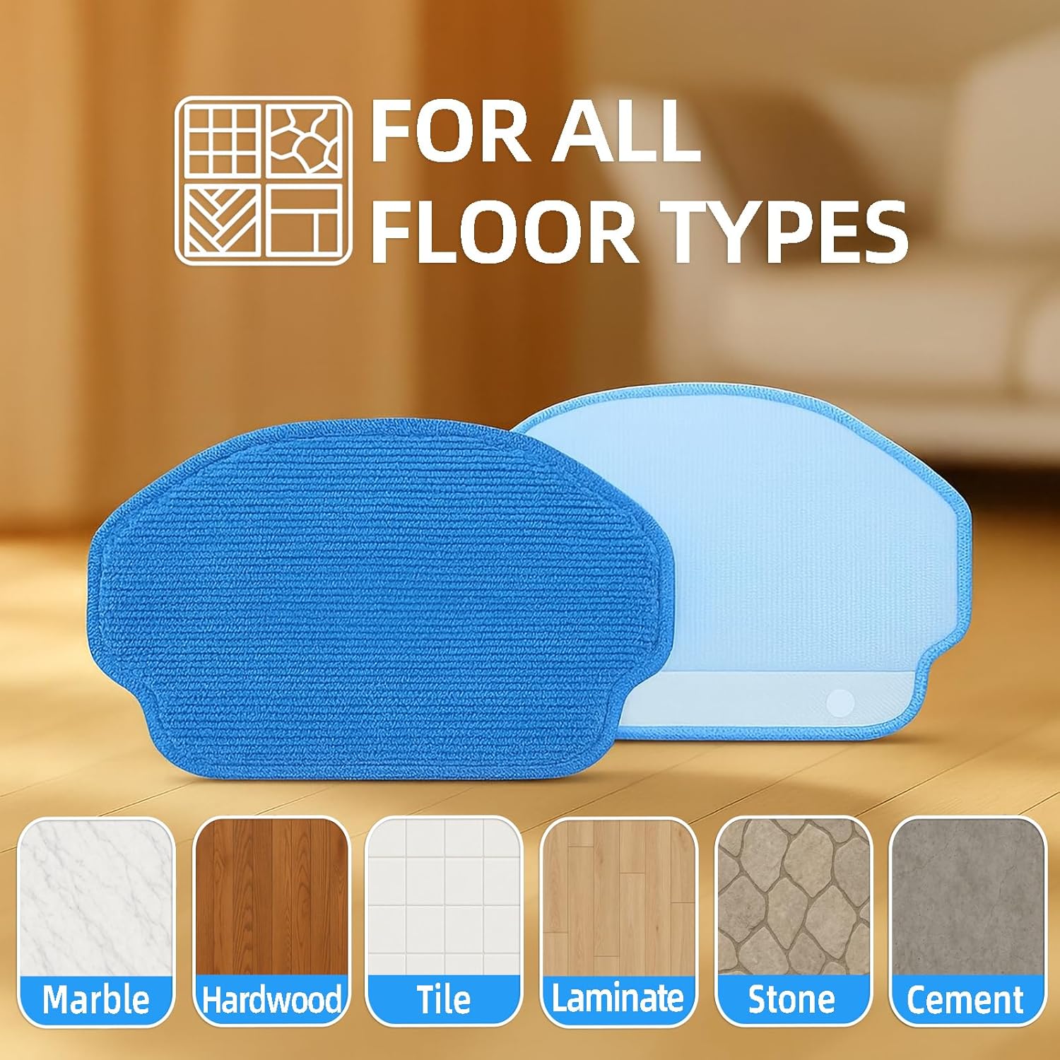 Ruby Robot Vacuum and Mop for Allergens