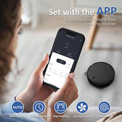 Ruby Robot Vacuum and Mop for Pet Hair and Debris